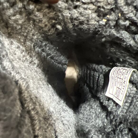 UGG Australia Tularosa Route Cable Knit Sweater Boots Gray Womens Size 6 - Picture 10 of 15